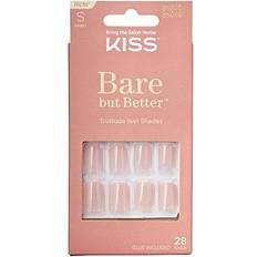 Kiss Bare But Better Nails Nudies • Finn beste pris »