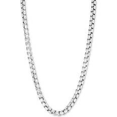 Effy Men's Black Rhodium Box Chain Necklace