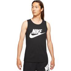 Nike White Tank Tops Nike Sportswear Icon Futura Sleeveless T-shirt Regular Man