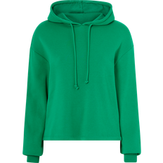 Pieces Women's long-sleeve tracksuit sweatshirt, Emerald