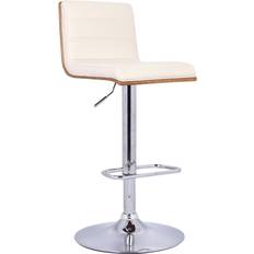 Adjustable Seat - Black Bar Stools Armen Living Aubrey Bar Stool 33"