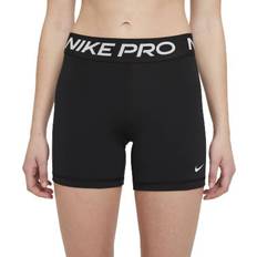 Damen - Elastan/Lycra/Spandex Leggings Nike Pro 365 5" Shorts Women - Black/White