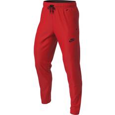 Nike tech hotsell fleece joggers red