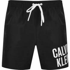 Recyceltes Material Badehosen Calvin Klein Drawstring Swim Shorts - Pvh Black