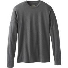 Prana Men's Long Sleeve T-shirt - Charcoal Heather