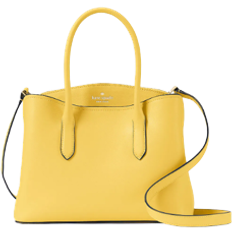 Kate Spade Darcy Leather Bucket Bag Top Handle Crossbody In Daybreak Yellow