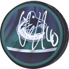 Moritz Seider Detroit Red Wings Fanatics Authentic Autographed 2022-23 Reverse  Retro Hockey Puck