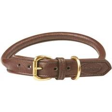 Weatherbeeta Rolled Leather Dog Collar