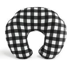 Checkered Pregnancy & Nursing Pillows The Peanutshell Nursing Pillow Breastfeeding Black and White Buffalo Plaid