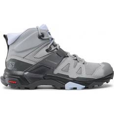 Salomon X Ultra 4 Mid Wide GTX W - Quarry/Black/Legion Blue