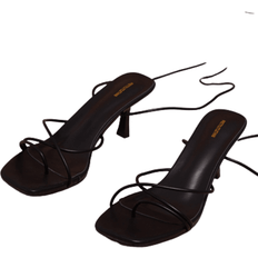 Black Thong Sandals  PrettyLittleThing CA