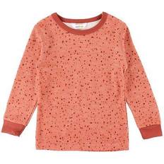 Strikkegensere Joha Wool/Bamboo Sweater - Orange (16415-70-3379)