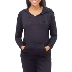 Nom Maternity Simone Maternity/Nursing Hoodie Black