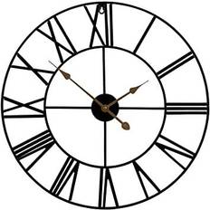 Black Clocks Sorbus Decorative Wall Clock 24"