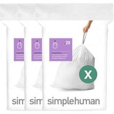 simplehuman Code K Custom Fit Liners (60 Count)