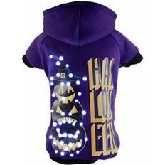 Petlife LED Halloween Happy Snowman Hooded Sweater