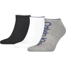 Calvin Klein Herren Socken Calvin Klein Athletic Ankle Socks 3-pack Men - Grey Multi