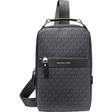 Michael Kors Hudson Logo Sling Pack - Admrl/Plblue