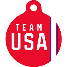 All Star Dogs Team USA Logo Dog Tag