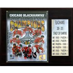 C&I Collectibles Chicago Blackhawks 2010 Stanley Cup Champions 12'' x 15'' Score Plaque