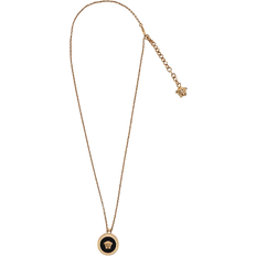 Gold necklace versace Versace Medusa Head Pendant Necklace - Gold/Black