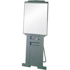 Quartetï¿½ DuraMaxï¿½ Presentation Easel With Whiteboard/Flipchart Holder, 72"H, Gray