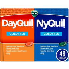 Medicines Vicks Dayquil Nyquil Cold & Flu 48 pcs Liquid Capsule