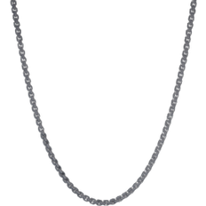 David Yurman Box Chain Necklace - Silver/Grey