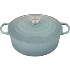Other Pots Le Creuset Sea Salt Signature Round with lid 1.81 gal