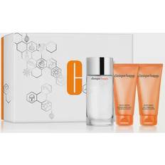 Clinique Gift Boxes Clinique Absolutely Happy Fragrance Set Parfum 100ml + Body Wah 75ml + Body Cream 75ml