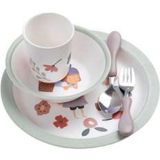 Sebra Barneserviser Sebra Melamine Dinner Set Pixie Land