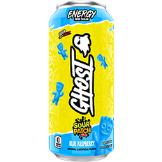 Vitamins & Supplements GHOST Energy Drink Sour Patch Kids Blue Raspberry 12 Cans 12 Cans