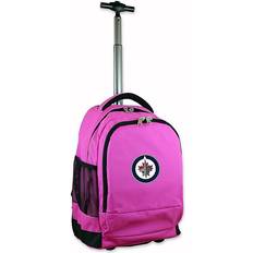 MOJO Pink Winnipeg Jets 19'' Premium Wheeled Backpack