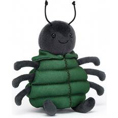 Jellycat Bamser & kosedyr Jellycat Anoraknid Black Spider 13cm