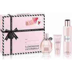 Viktor & Rolf Unisex Fragrances Viktor & Rolf Flowerbomb Gift Set EdP 100ml + Body Lotion 200ml + Body Cream 40ml