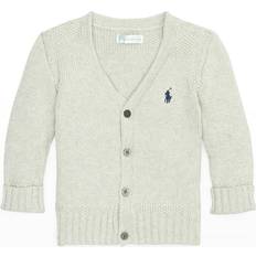 Cardigans Children's Clothing Ralph Lauren Baby's Combed Cotton V-Neck Cardigan