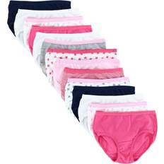 Fruit of the Loom Girls' Assorted Microfiber Brief Underwear, 6