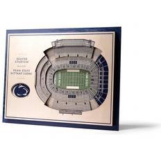 NCAA Penn State Nittany Lions 5-Layer Stadiumviews 3D Wall