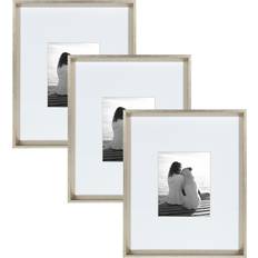 Haus and Hues 16x20 Frames Set of 3 - Walnut 16x20 Poster Frames