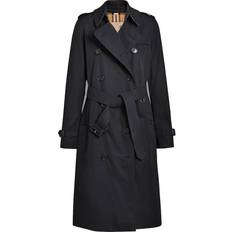 Black Coats Burberry The Long Kensington Heritage Trench Coat