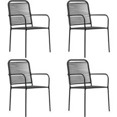 vidaXL 312156 4-pack Garden Dining Chair