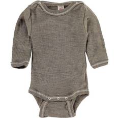 Braun Bodys ENGEL Natur Long Sleeved Baby Bodysuit - Walnut (709030-75)