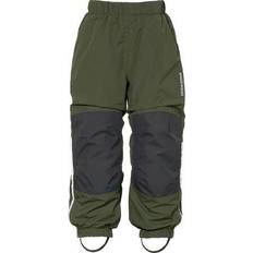 Elastiske pulsvarmere Regnbukser Didriksons Narvi Kid's Pants - Deep Green (504340-300)