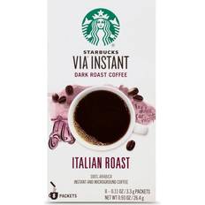 Starbucks Instant Coffee Starbucks Italian Roast Instant 0.9oz 8