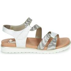 Rieker Schuhe Rieker Lamar White/Grey