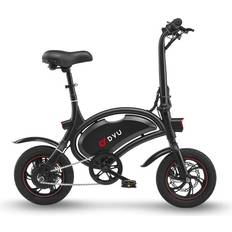 Unisex E-City Bikes DYU D3F - Black Unisex