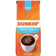 Best Coffee Dunkin' Donuts French Vanilla Ground Coffee 12oz