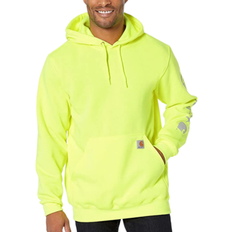 Carhartt Men's Loose Fit Midweight Logo Sleeve Graphic Sweatshirt - Bright Lime
