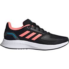 Adidas Junior Runfalcon 2.0 - Core Black/Acid Red/Sky Rush