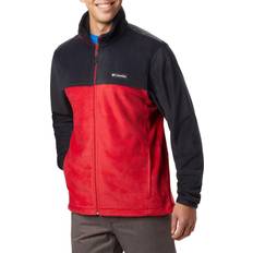Columbia Men's Steens Mountain 2.0 Full Zip Fleece Jacket - Black/Mountain Red